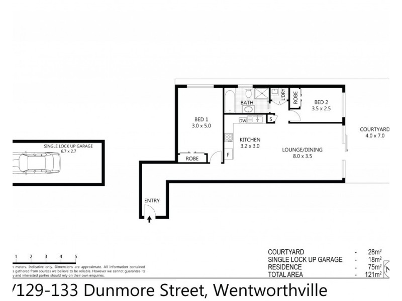 9/129-133 Dunmore St, Wentworthville NSW 2145 Floorplan