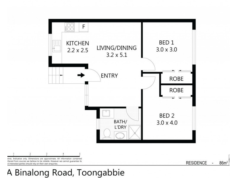83a Binalong Road, Pendle Hill NSW 2145 Floorplan