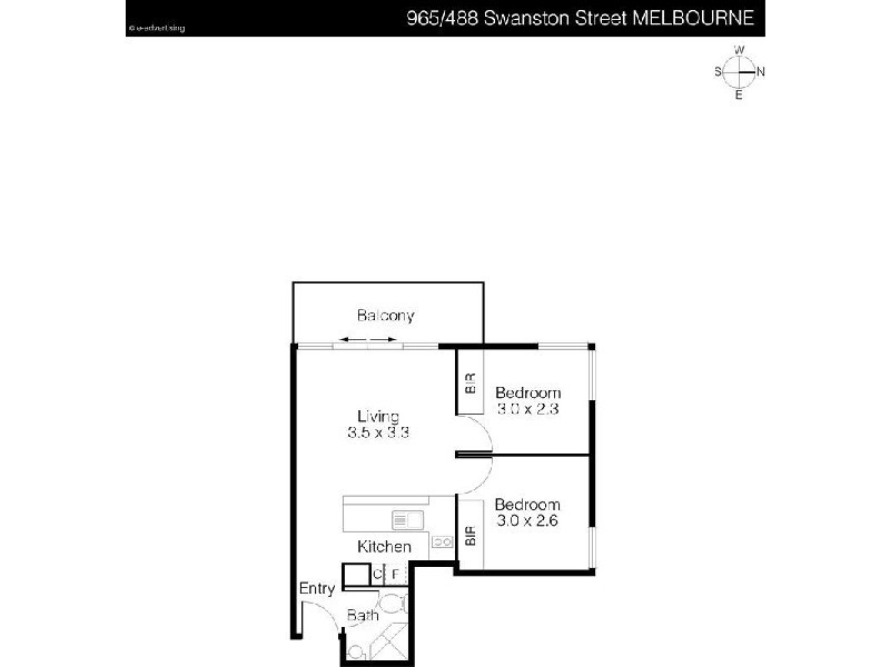 965/488 Swanston Street, Carlton VIC 3053