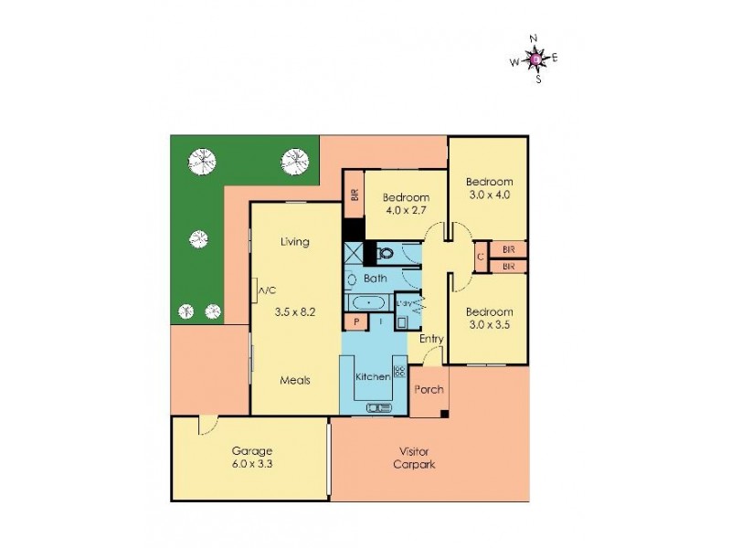 2/12 Williams Road, Laverton VIC 3028 Floorplan