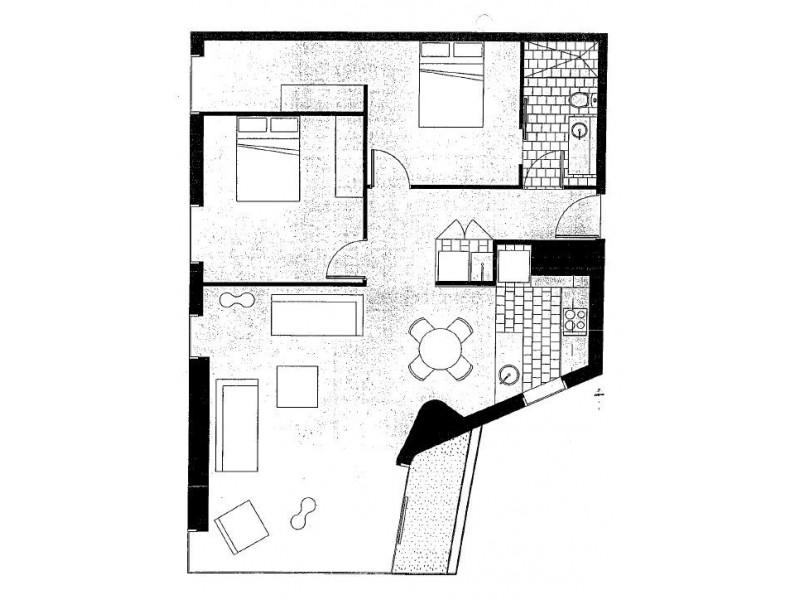 1609/22-24 Jane Bell Lane, Melbourne VIC 3000 Floorplan