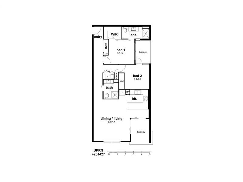 101/12 Hope Street, Brunswick VIC 3056 Floorplan