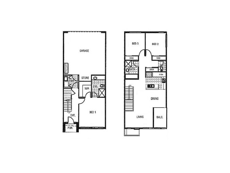 27/8 The Crossing, Caroline Springs VIC 3023 Floorplan