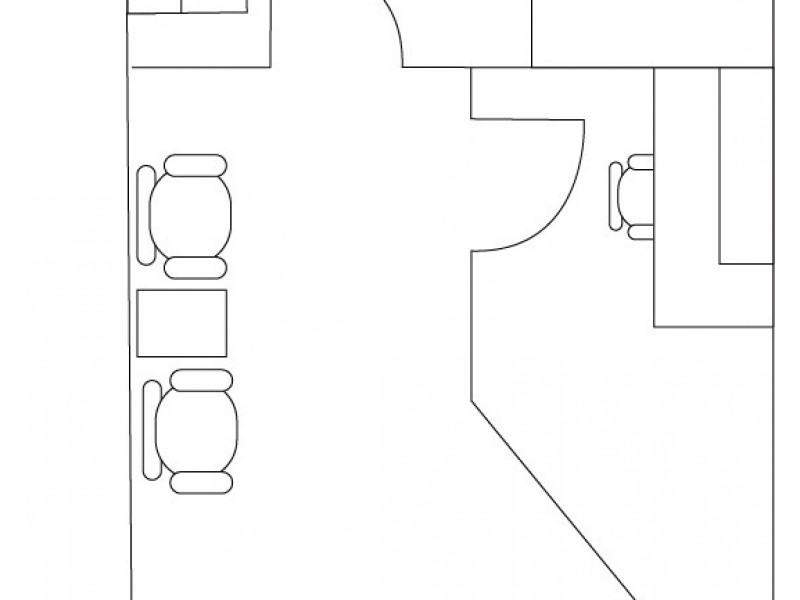 615/434 St Kilda Road, Melbourne VIC 3004 Floorplan