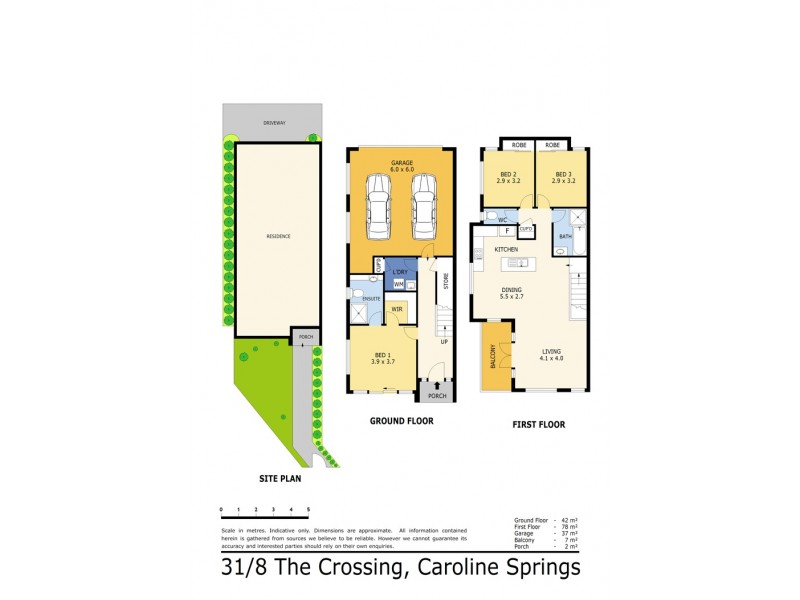 31/8 The Crossing, Caroline Springs VIC 3023 Floorplan
