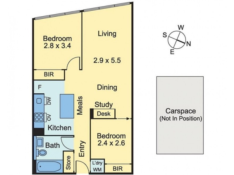 914/18 Mt Alexander Road, Ascot Vale VIC 3032 Floorplan
