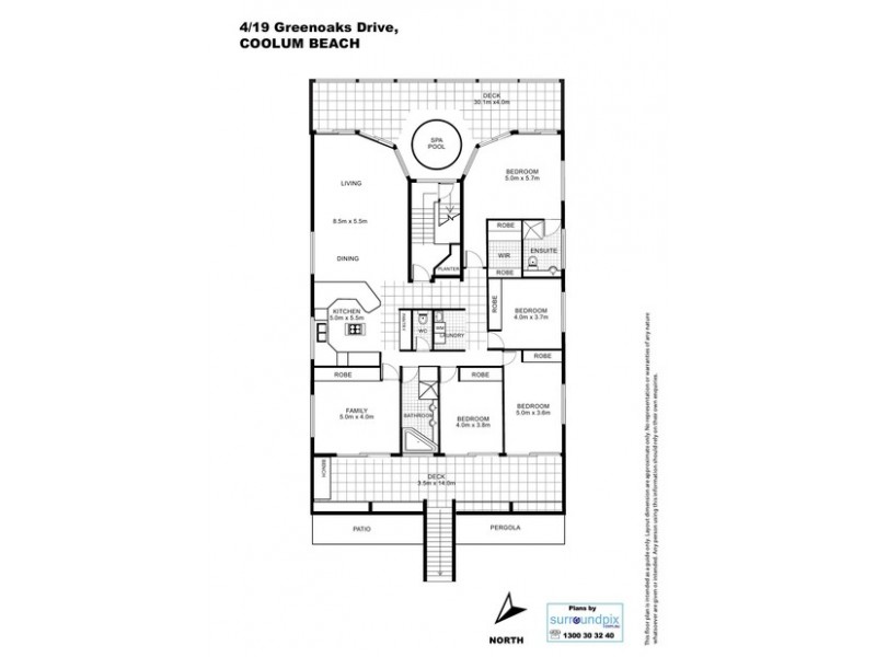 4/19 Greenoaks Drive, Coolum Beach QLD 4573 Floorplan