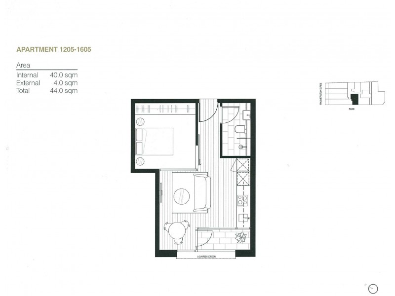 1305/97-99 Palmerston crescent, South Melbourne VIC 3205 Floorplan