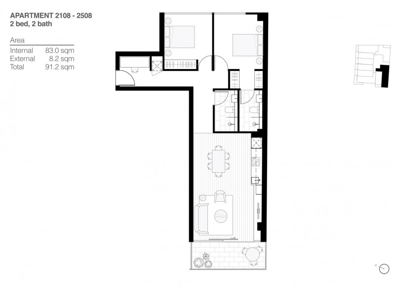 South Melbourne VIC 3205 Floorplan