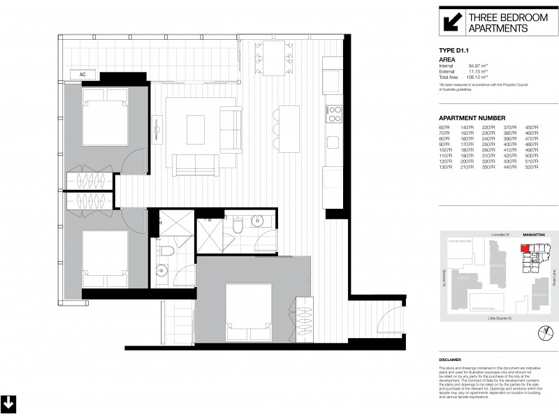 Melbourne VIC 3000 Floorplan