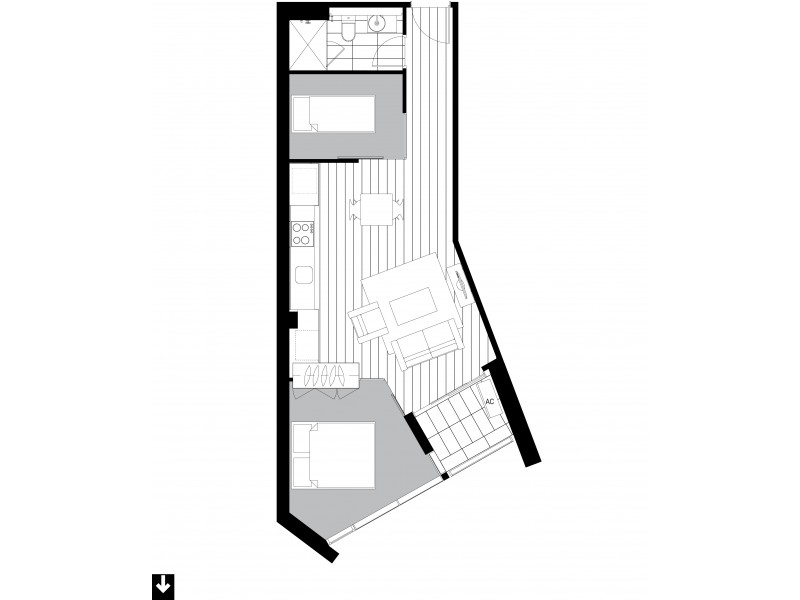 Melbourne VIC 3000 Floorplan