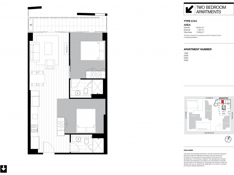 Melbourne VIC 3000 Floorplan
