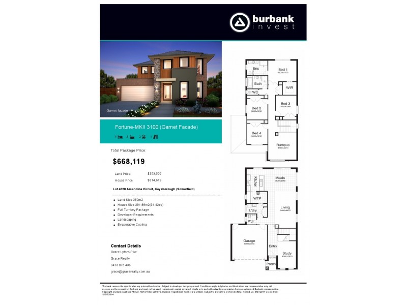 Keysborough VIC 3173 Floorplan
