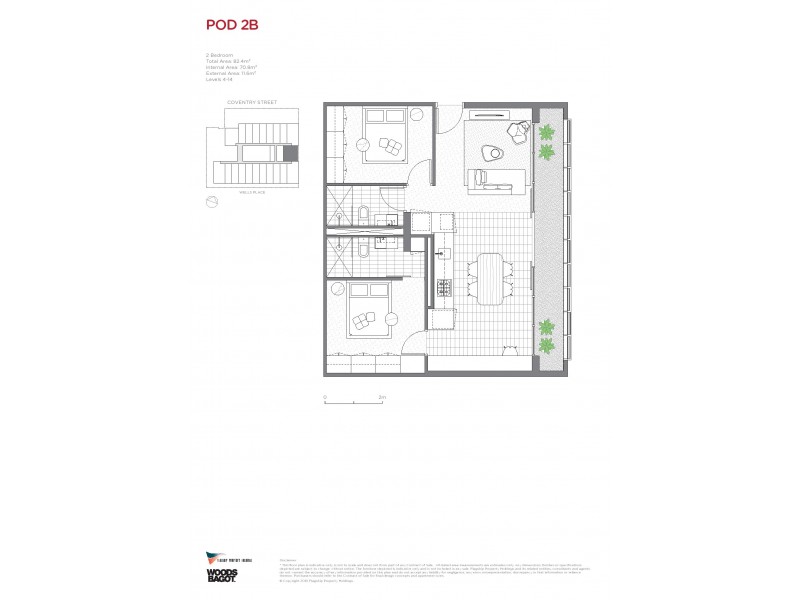 South Melbourne VIC 3205 Floorplan