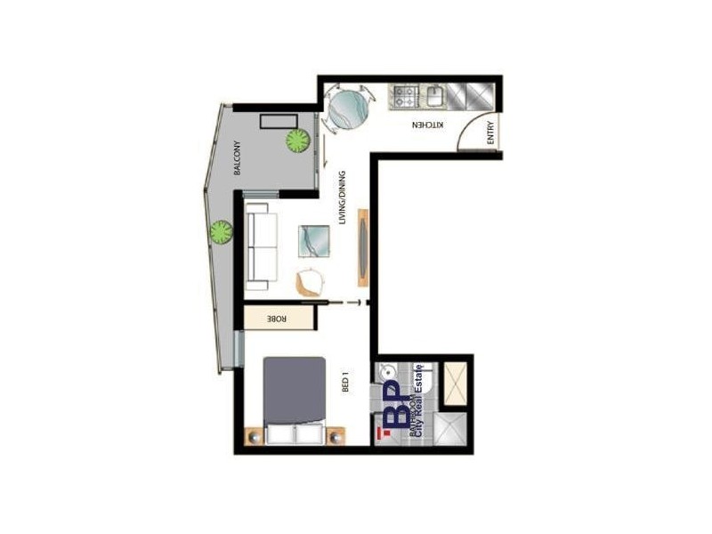 3503/380 Little Lonsdale Street, Melbourne VIC 3000 Floorplan