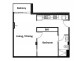 1807/25-33 Wills Street, Melbourne VIC 3000 Floorplan