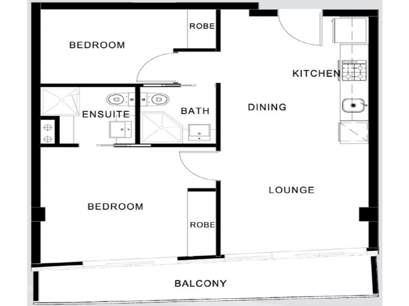 503/8 Exploration Lane, Melbourne VIC 3000 Floorplan