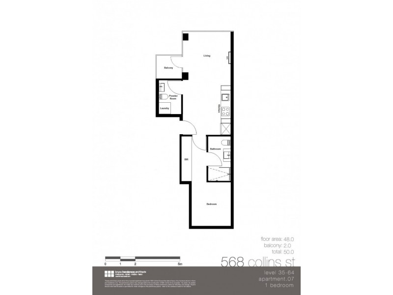 5807/568 Collins Street, Melbourne VIC 3000 Floorplan