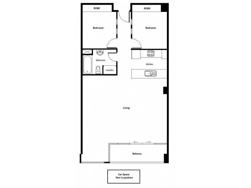 904/270 King Street, Melbourne VIC 3000 Floorplan