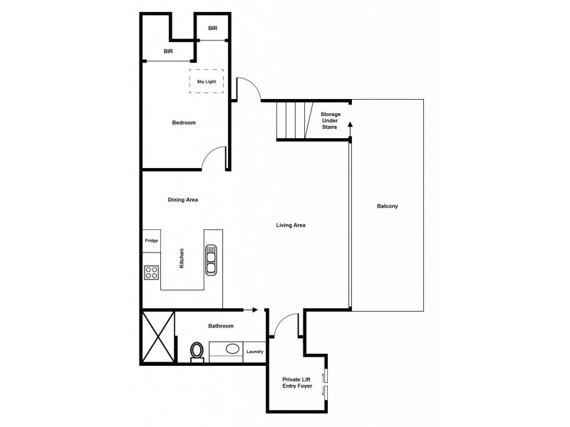 39/562 Little Bourke Street, Melbourne VIC 3000 Floorplan