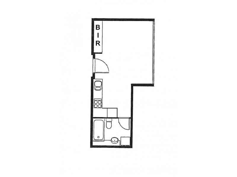 214/406 La Trobe Street, Melbourne VIC 3000 Floorplan