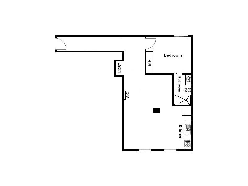 306/25-33 Wills Street, Melbourne VIC 3000 Floorplan