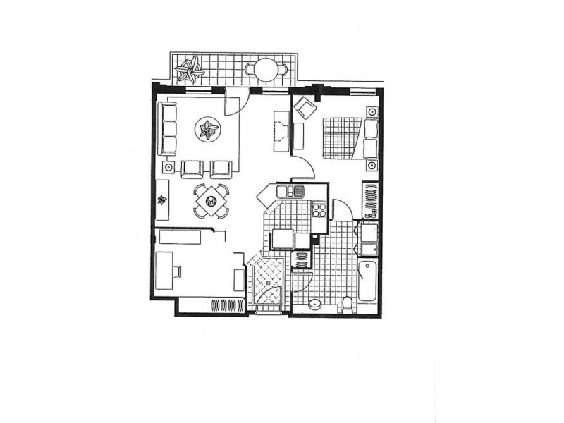 308/406 La Trobe Street, Melbourne VIC 3000 Floorplan