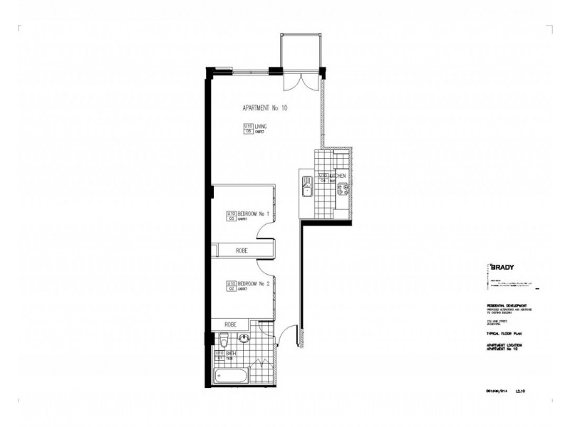 1608/270 King Street, Melbourne VIC 3000 Floorplan