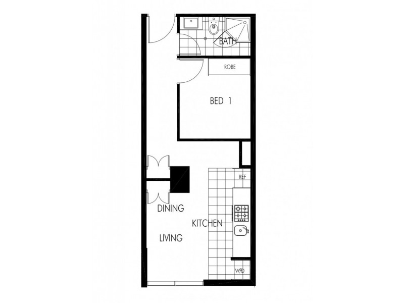 204/8 Exploration Lane, Melbourne VIC 3000 Floorplan