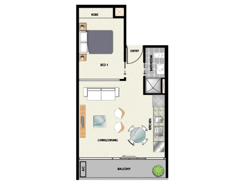 801/380 Little Lonsdale Street, Melbourne VIC 3000 Floorplan