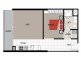 2303/8 Downie Street, Melbourne VIC 3000 Floorplan