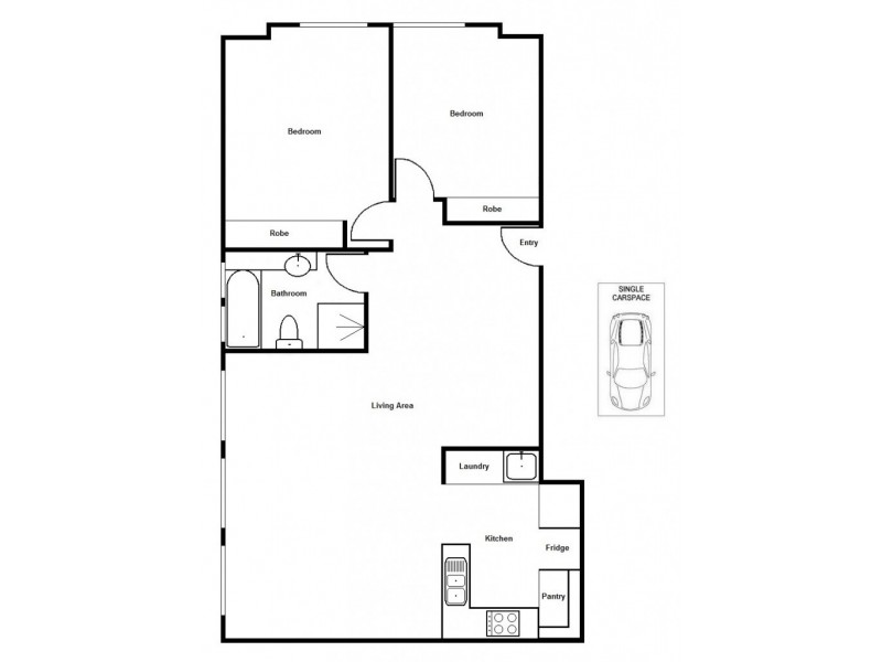 9/337 Station Street, Thornbury VIC 3071 Floorplan