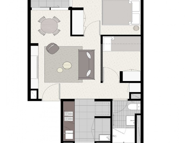 3212/500 Elizabeth Street, Melbourne VIC 3000 Floorplan