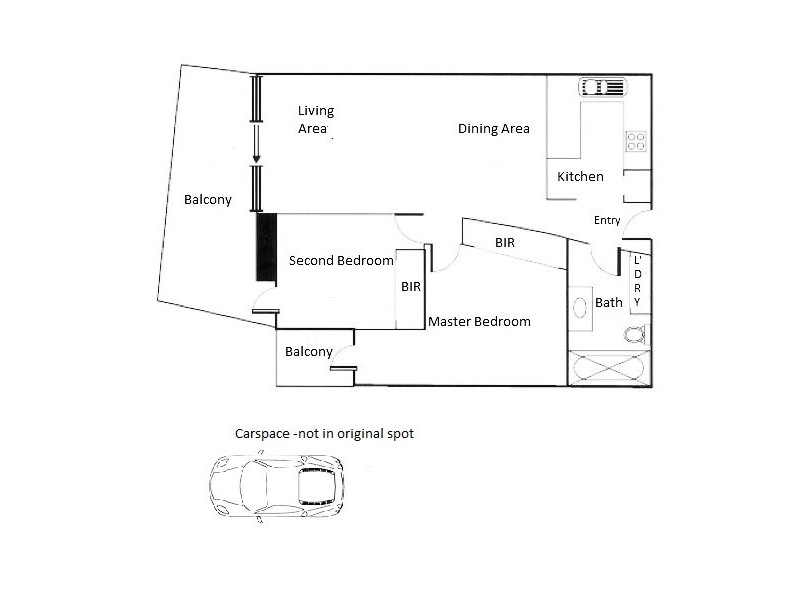 9/44 Chetwynd Street, West Melbourne VIC 3003 Floorplan