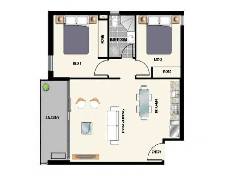 1502/380 Little Lonsdale Street, Melbourne VIC 3000 Floorplan