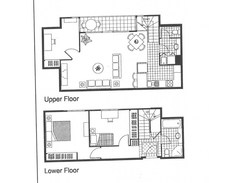 403/406 La Trobe Street, Melbourne VIC 3000 Floorplan