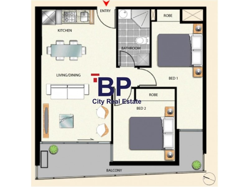 1007/380 Little Lonsdale Street, Melbourne VIC 3000 Floorplan