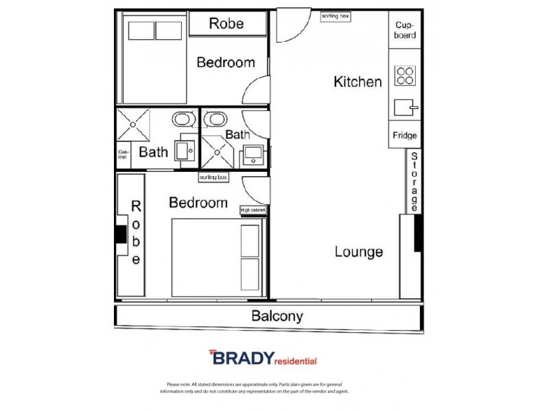 1604/8 Exploration Lane, Melbourne VIC 3000 Floorplan