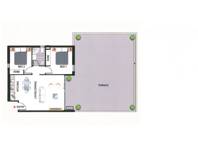 903/380 Little Lonsdale Street, Melbourne VIC 3000 Floorplan