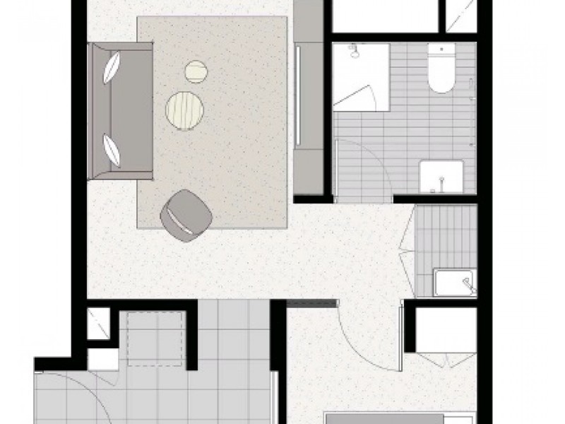 1802/500 Elizabeth Street, Melbourne VIC 3000 Floorplan