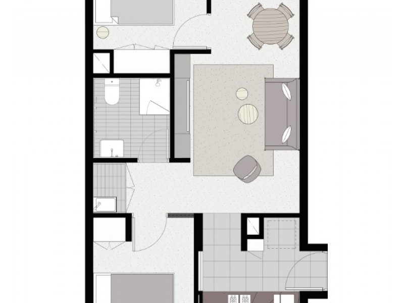 6001/500 Elizabeth Street, Melbourne VIC 3000 Floorplan