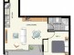 1508/380 Little Lonsdale Street, Melbourne VIC 3000 Floorplan