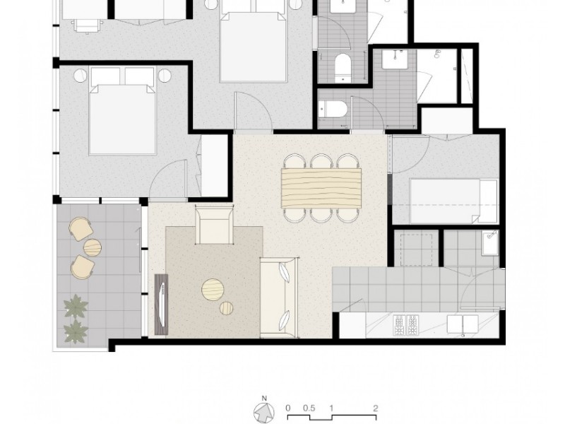 4505/500 Elizabeth Street, Melbourne VIC 3000 Floorplan