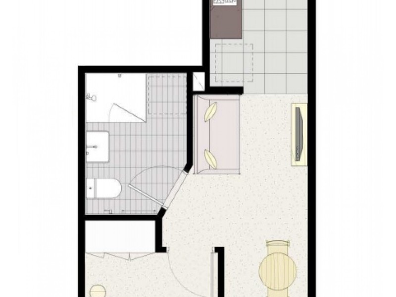 2908/500 Elizabeth Street, Melbourne VIC 3000 Floorplan