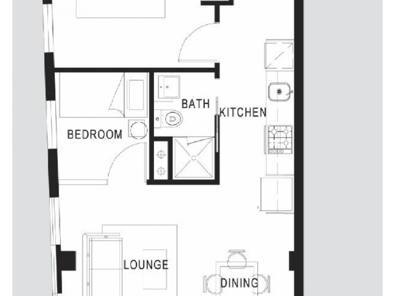 2005/8 Exploration Lane, Melbourne VIC 3000 Floorplan