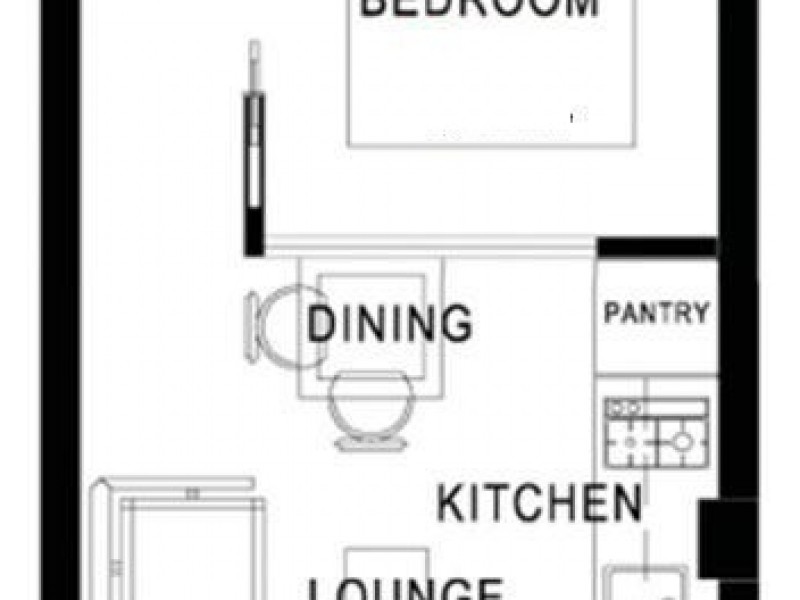 804/8 Exploration Lane, Melbourne VIC 3000 Floorplan