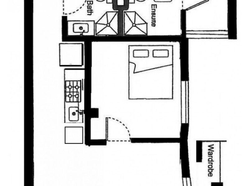 2601/8 Exploration Lane, Melbourne VIC 3000 Floorplan