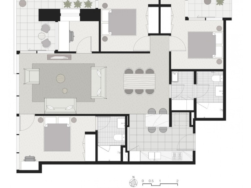 5903/500 Elizabeth Street, Melbourne VIC 3000 Floorplan