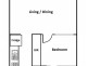 1402/25-33 Wills Street, Melbourne VIC 3000 Floorplan