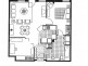 208/406 La Trobe Street, Melbourne VIC 3000 Floorplan